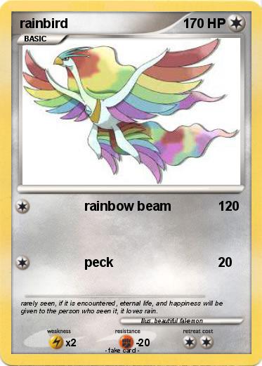 Pokemon rainbird