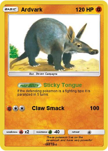 Pokemon Ardvark