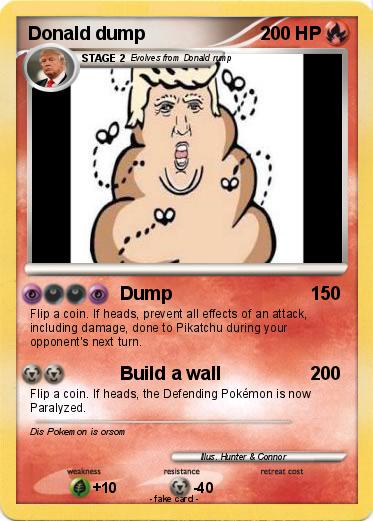 Pokemon Donald dump