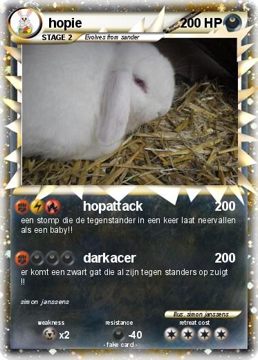 Pokemon hopie
