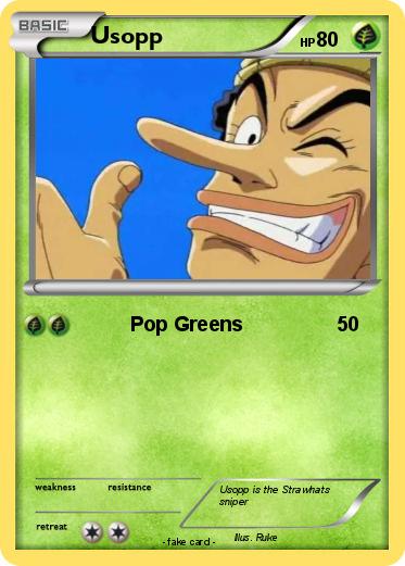 Pokemon Usopp