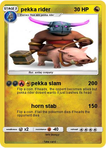 Pokemon pekka rider