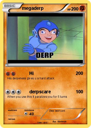 Pokemon megaderp