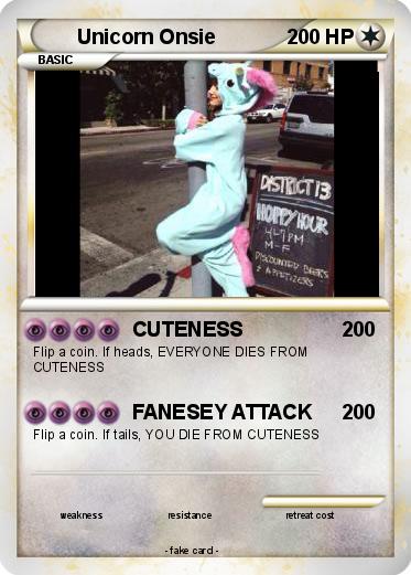 Pokemon Unicorn Onsie
