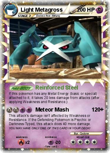 Pokemon Light Metagross