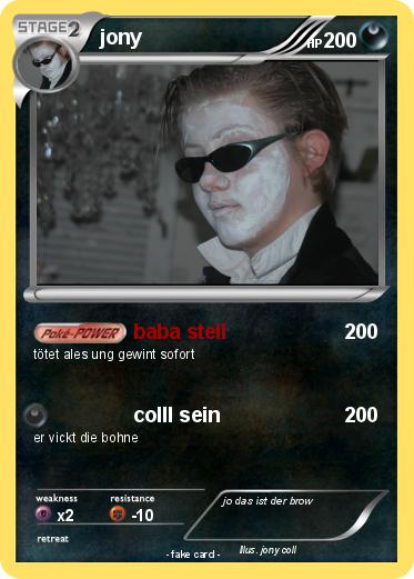 Pokemon jony