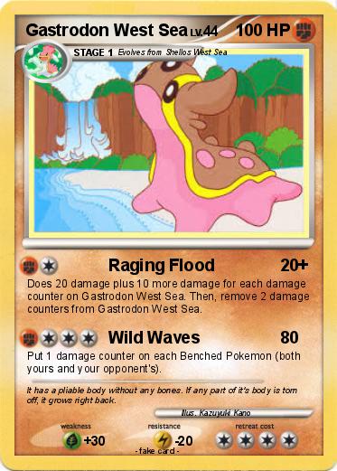 Pokemon Gastrodon West Sea