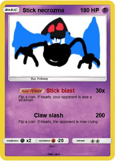 Pokemon Stick necrozma