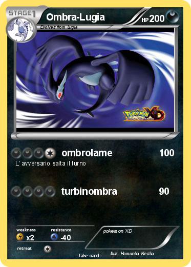 Pokemon Ombra-Lugia