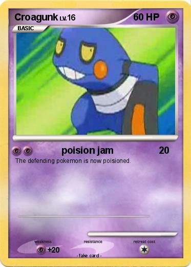 Pokemon Croagunk