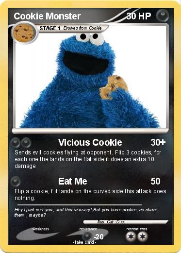Pokemon Cookie Monster