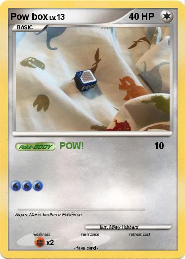 Pokemon Pow box