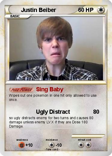 Pokemon Justin Beiber