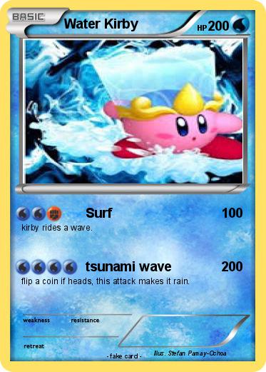 Pokemon Water Kirby