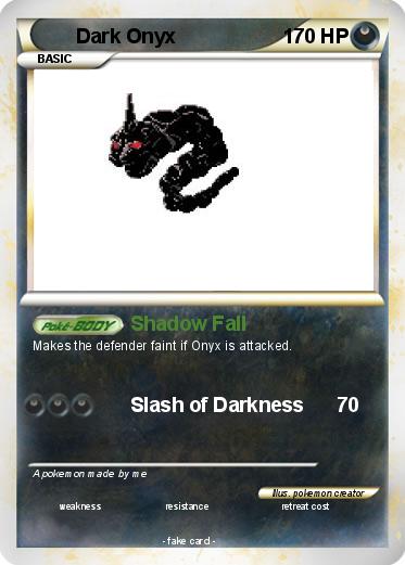 Pokemon Dark Onyx