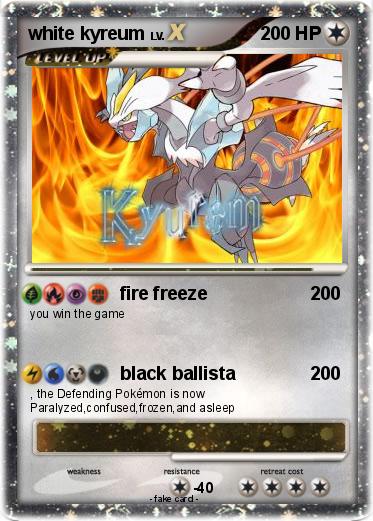 Pokemon white kyreum