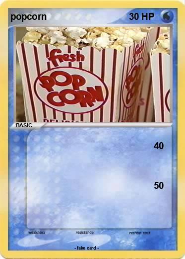Pokemon popcorn