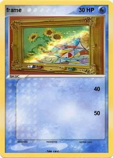 Pokemon frame