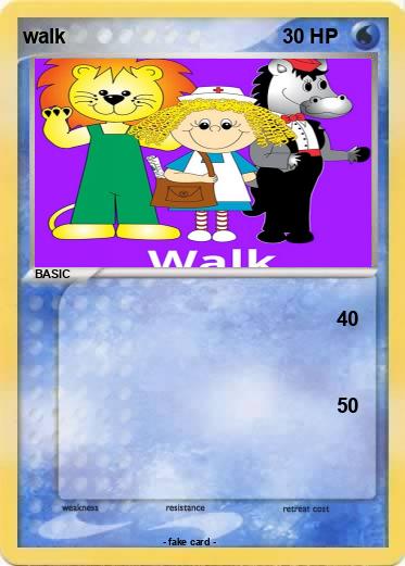 Pokemon walk