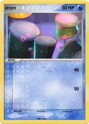 Pokemon drum