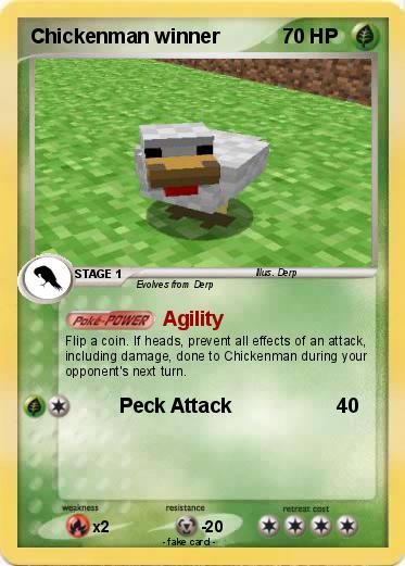 Pokemon Chickenman winner
