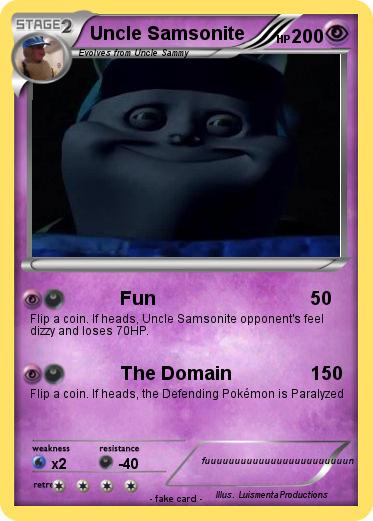 Pokemon Uncle Samsonite