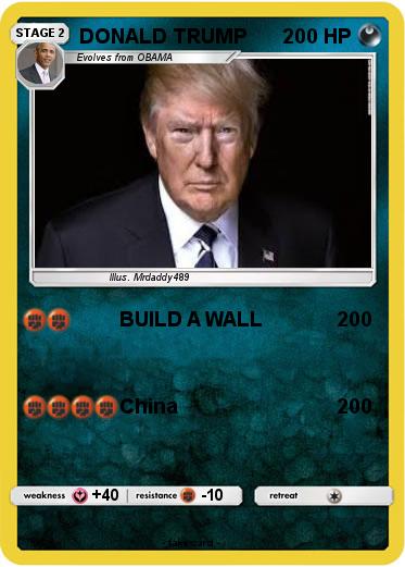 Pokemon DONALD TRUMP