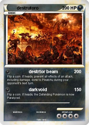 Pokemon destrutoro