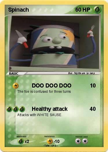 Pokemon Spinach