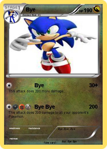 Pokemon Bye
