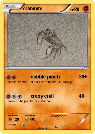 Pokemon crabinite