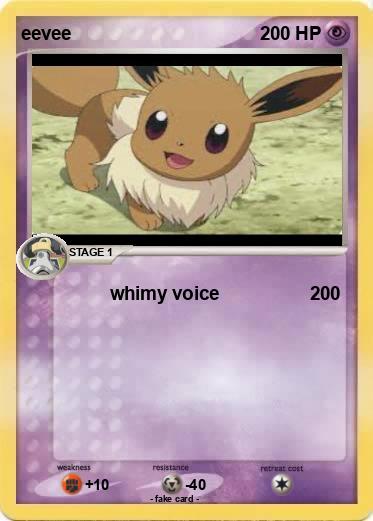 Pokemon eevee