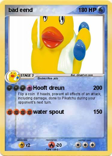 Pokemon bad eend