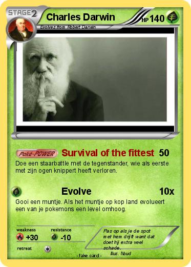 Pokemon Charles Darwin
