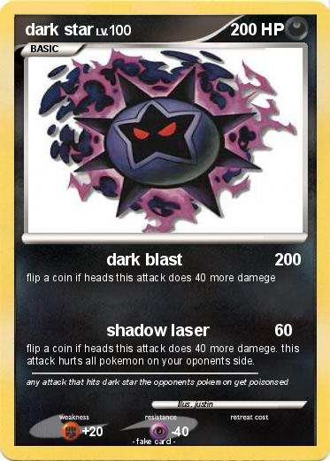 Pokemon dark star