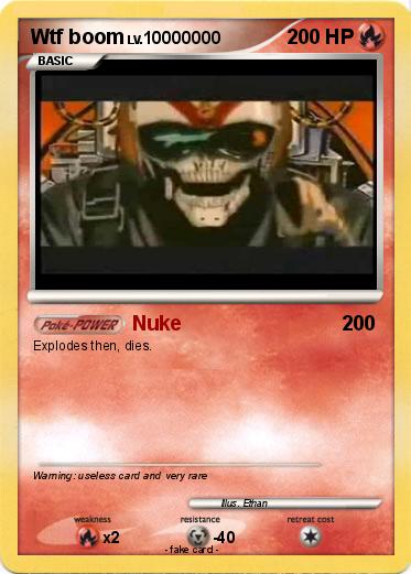 Pokemon Wtf boom