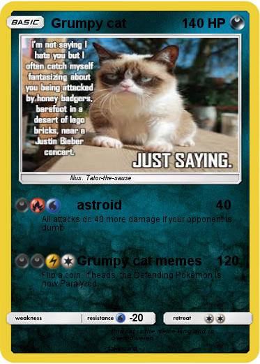 Pokemon Grumpy cat