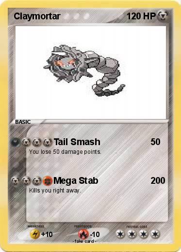 Pokemon Claymortar