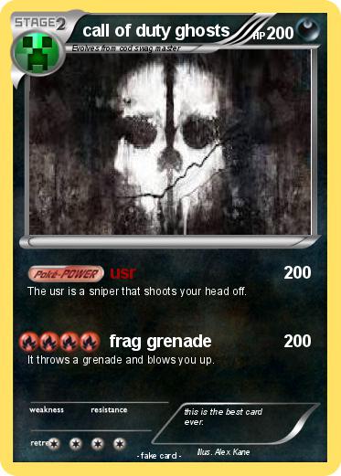 Pokemon call of duty ghosts