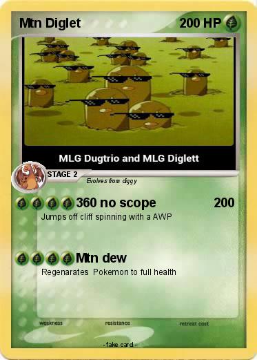 Pokemon Mtn Diglet