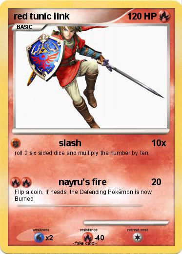 Pokemon red tunic link