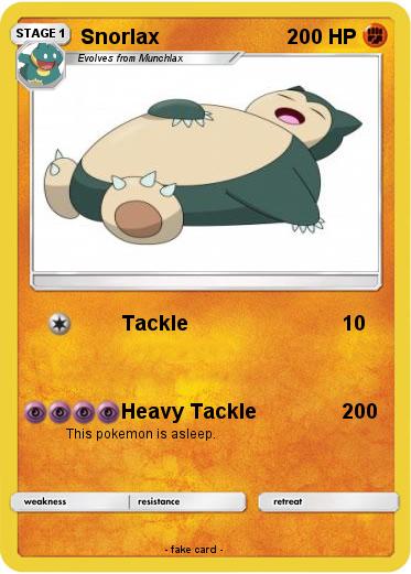 Pokemon Snorlax