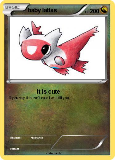Pokemon baby latias