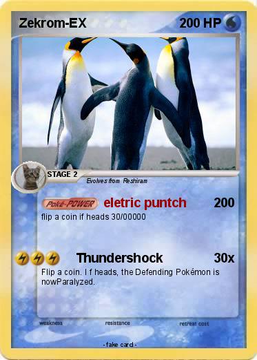 Pokemon Zekrom-EX