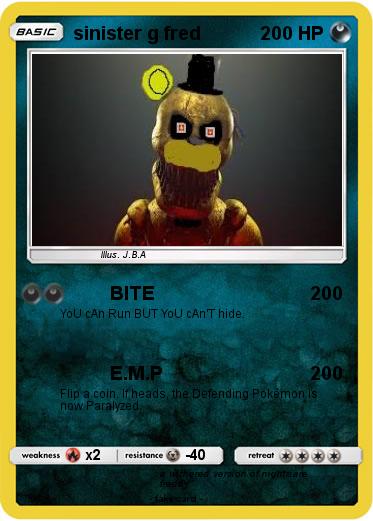 Pokemon sinister g fred