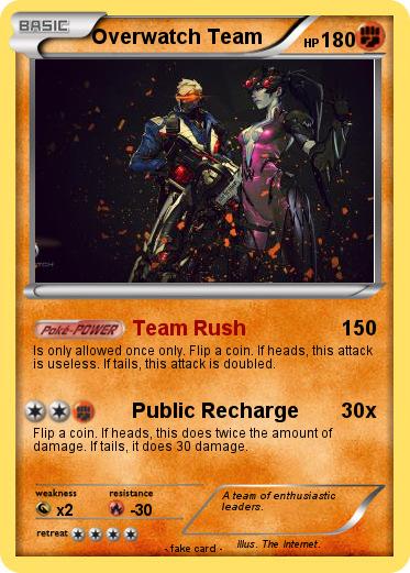 Pokemon Overwatch Team