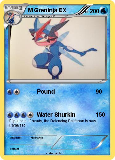 Pokemon M Greninja EX