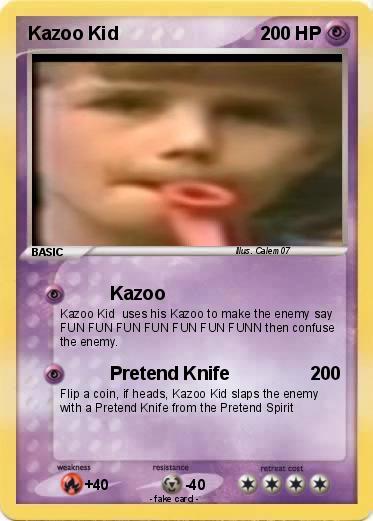 Pokemon Kazoo Kid