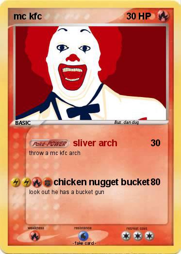 Pokemon mc kfc