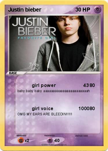 Pokemon Justin bieber